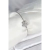 ietaks™ Çiçek Model Asansörlü Gümüş Renk Kadın Bileklik