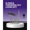 Çok Amaçlı 16lı Bits Uç Seti Dayanıklı Tornavida Adaptör