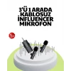 Çok Yönlü Mikrofon - Net Ses, Uzun Pil