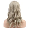Dalgalı Kısa Perçemli Fiber Sentetik Peruk - Balköpüğü / Platin Röfleli