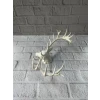 Dekoratif Geyik Başı Heykel 25 Cm Modern Minimal Tasarım