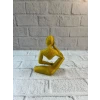 DEKORATİF İNSAN FİGÜRÜ SARI