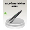 Dijital Ekranlı Isı Ayarlı Saç Düzleştirici –  Titanyum Plaka, Seyahat Dostu Tasarım