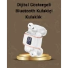 Dijital Göstergeli Bluetooth Kulakiçi Kulaklık – 4’lü Paket, Gürültü Engellemeli