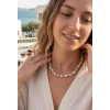 Doğal Deniz Kabuğu Dizi Kadın Kolye