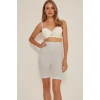 EKRU   3005 Soft Uzun Paçalı Boxer Korse