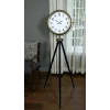 Eskitme Tripod Ayaklı Dekoratif Saat