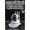 Ev Kamerası Wifi Kamerası Video Kayıt Çift Yönlü Hareket Sensörü Bebek