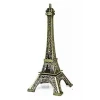 Eyfel Kulesi Tasarımlı Kum Saati Kristalleştirilmiş Kum Saati Dekoratif Ahşap Görünümlü