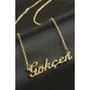 Gökçen isimli kolye (Kişiye Özel)