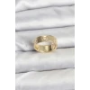 Gold Renk Model Kadın Yüzük - TJ-BYK3910