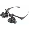 Gözlük Modeli 10x 15x 20x 25x Lens,2led ışıklı,büyüteç