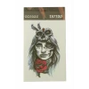 Gül Kuru Kafa Tattoo Dövme Sticker