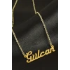 Gülcan İsimli Kolye (Kişiye Özel)