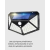 Güneş Enerjili 100 LED Dış Mekan Lamba – Hareket Sensörlü, 2200mAh Bataryalı Solar Aydınlatma