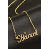 Hanım isimli kolye (Kişiye Özel)