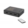 Hdmi Switch 4K Kumandalı 3 In 1 Out - Siyah HDX1308
