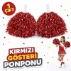 ieg™ 1 Çift Kırmızı Okul Gösteri Ponponları Ekstra Dolgun