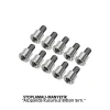 ieg™ 10 Adet Alçıpan Bits Uç Seti - Manyetik Ph2 Krom Çelik 25mm Vidalama Başlığı