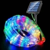 ieg™ 10 Metre 100 LED Solar RGB Işık Şeffaf Kablolu