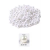 İEG® 1.000 gram (1 kg.) 16mm Beyaz Renk Plastik İnci Boncuk Çanta ve Takı Yapım Boncuğu (~340 adet)