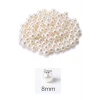 İEG® 1.000 gram (1 kg.) 8mm Krem Renk Plastik İnci Boncuk Çanta ve Takı Yapım Boncuğu (~3.200 adet)