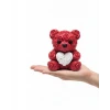 ieg™ 10cm 3D Özel Baskı Kalpli Ayıcık Romantik Hediye Objesi