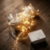 ieg™ 10m 100 Led Damla Uçlu Gün Işığı Şeffaf Kablo