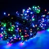 ieg™ 10m 100 LED Damla Uçlu RGB Işık Siyah Kablo