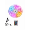 ieg™ 10m Şerit Led İç Mekan Renkli Rgb Şerit Led Kumandalı