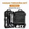 ieg™ 115 Parça Manyetik Uçlu Hassas Tornavida Seti