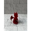 ieg™ 12 cm Kırmızı Ejderha Figürü Koleksiyonluk Dekoratif Biblo