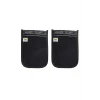 ieg™ 2 Adet Osmanlı Kalın Siyah Banyo Hamam Kesesi 25x17 Cm