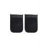 ieg™ 2 Adet Osmanlı Kalın Siyah Banyo Hamam Kesesi 25x17 Cm
