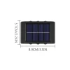 ieg™ 2li Solar Duvar Aydınlatması (6 LED, Gün Işığı)