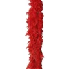 ieg™ 2 Metre Boa Tüy Otriş - Kırmızı