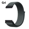 ieg™ 22mm Gear S3 Watch 4 -gt2 Gt2e 46mm Kayış Kordon Lylon Loop