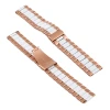 ieg™ 22mm Gear S3 Watch 4 -gt2 Gt2e 46mm Kayışkordon Seramik Paslanmaz Çelik