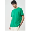 ieg™      24/1 Düz A Kalite Oversize T-shirt - Yeşil -