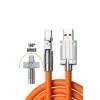ieg™ 3 İn 1 Süper Hızlı Şarj Kablosu Android Ve İos Uyumlu Silikon Şarj Kablosu