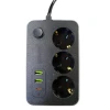 ieg™ 3 lü Akım Korumalı 2 Adet USB 1 Adet Type-C Girişli Priz 3414