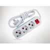ieg™ 3 Metre Kablolu Anahtarlı 3 Lü Topraklı Grup Priz