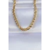 ieg™ 316L Çelik Gold Renk Arpa Model Kolye