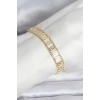 ieg™ 316L Çelik Gold Renk Labirent Model Kadın Bileklik