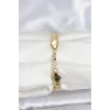 ieg™ 316L Çelik Gold Renk Pullu Zincir Model Kadın Bileklik