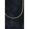 ieg™ 316L Çelik Örme Zincir Model Gold Renk Erkek Kolye
