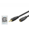 3.5 Mm Aux Uzatma Kablosu 3 M - Siyah HDX1019