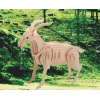 ieg™ 3D Ahşap Puzzle - Keçi