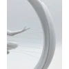 ieg™ 3D Zen Heykeli Ay Formlu Meditasyon Yapan İnsan Figürü Dekor