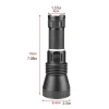 IEG 4200 Lümen Profesyonel Şarjlı El Feneri Wt-655
